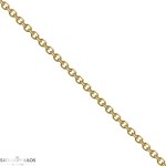 Αλυσίδα  Κ9 40cm, Στρογγυλή Διαμανταρισμένη , Νο5 (1,90mm)