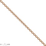 Αλυσίδα  Κ9 40cm, Στρογγυλή Διαμανταρισμένη , Νο5 (1,90mm)