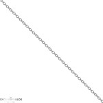 Αλυσίδα  Κ14 40cm, Στρογγυλή Διαμανταρισμένη , Νο2 (1,00mm)