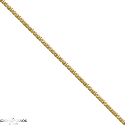 Αλυσίδα K14 40cm, Τετράγωνη Σπίγγα , Νο2 (1,10mm)