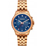 BREEZE Invernia Rose Gold Stainless Steel Chronograph 212131.3