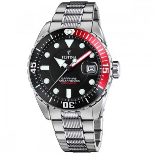 FESTINA Automatic Silver Stainless Steel Bracelet F204804