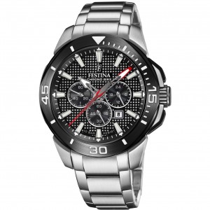Festina Chrono Men’s stainless steel bracelet F206414