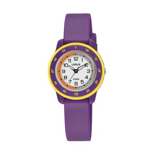LORUS Sports Purple Rubber Strap RRX55JX9