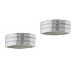 Μανικετόκουμπα Από Πλατινωμένο Ασήμι