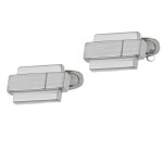 Μανικετόκουμπα Ασημένια