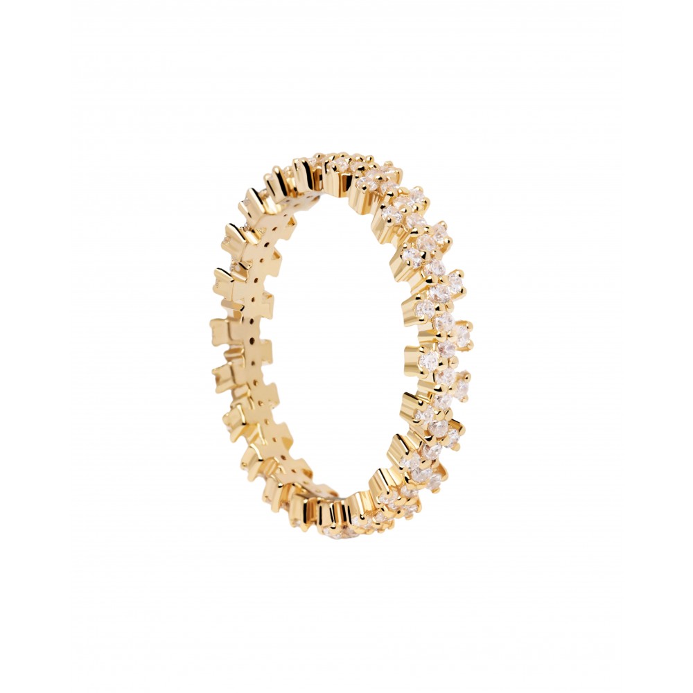 PD PAOLA Γυναικείο Δαχτυλίδι Essentials Crown Gold Ladies` Ring AN01-670-14  (No54)