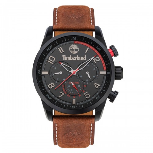 TIMBERLAND FORESTDALE Brown Leather Strap TDWJF2000701