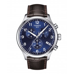 TISSOT T-Sport Chrono XL Brown Leather Chronograph T116.617.16.047.00