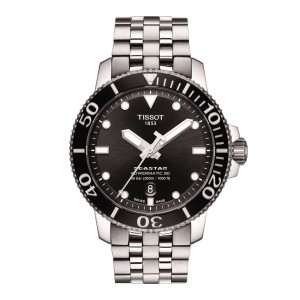 TISSOT Seastar 1000 Powermatic 80 Stainless Steel Bracelet T1204071105100