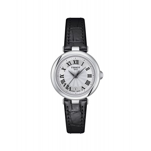 TISSOT Bellissima Small Lady Black Leather Strap T1260101601300