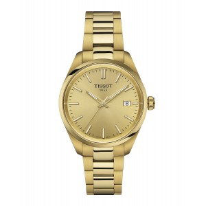TISSOT PR 100 34MM Gold Stainless Steel Bracelet T1502103302100