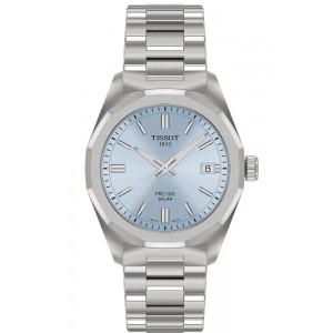 TISSOT PRC100 Solar 34mm Stainless Steel Bracelet T151.822.113.51.00