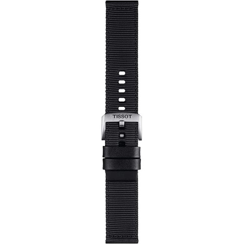 TISSOT Μαύρο Υφασμάτινο Λουράκι 22mm T852046769