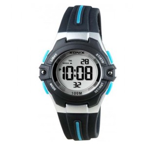 XONIX Black Rubber Strap BAB-005