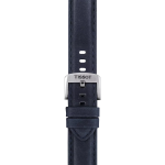 Tissot αυθεντικό μπλε δερμάτινο λουράκι πτερύγια 20 mm T852046831