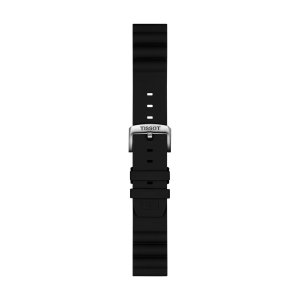 Tissot Official Black Silicone Strap Lugs 22 mm T852047179