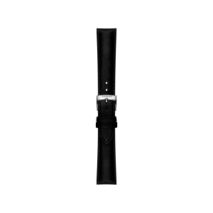 Tissot Μαύρο Συνθετικό Vegan Λουράκι με Κούμπωμα 18 mm T852050319