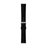 Tissot Μαύρο Συνθετικό Vegan Λουράκι με Κούμπωμα 20 mm T852050321