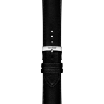 Tissot Μαύρο Συνθετικό Vegan Λουράκι με Κούμπωμα 22 mm T852050323