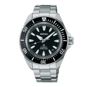 SEIKO Prospex 'Samurai' 4R Black Diver's Automatic Ανδρικό SRPL13K1