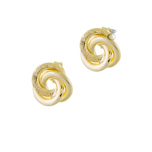 Σκουλαρίκια Χρυσά 14Κ (1,2 εκ διάμετρος)