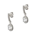 Σκουλαρίκια Ροζέτες Κρεμαστές