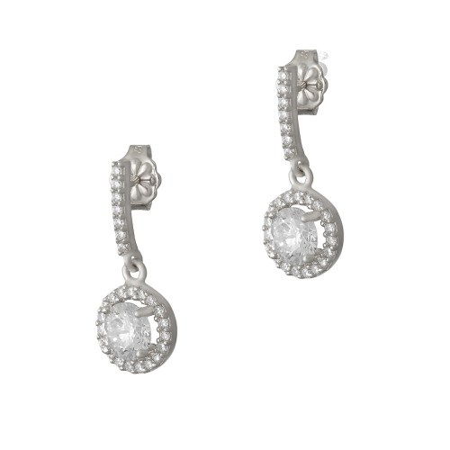 Σκουλαρίκια Ροζέτες Κρεμαστές