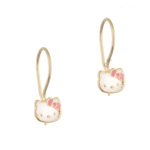 Σκουλαρίκια Παιδικά Kitty 14K SK0406
