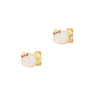 Σκουλαρίκια hello kitty 9κ SK0361