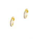 Σκουλαρίκια Κρίκοι Χρυσοί (1,0 εκ διάμετρος )