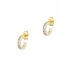 Σκουλαρίκια Κρίκοι Χρυσοί (1,0 εκ διάμετρος )