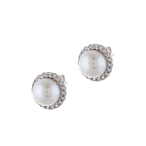 Σκουλαρίκια Με Μαργαριτάρια.