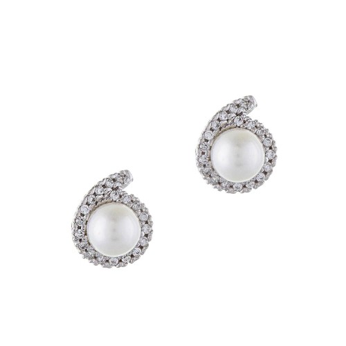 Σκουλαρίκια Με Μαργαριτάρια.