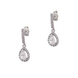 Σκουλαρίκια Ροζέτες Κρεμαστές SK0401