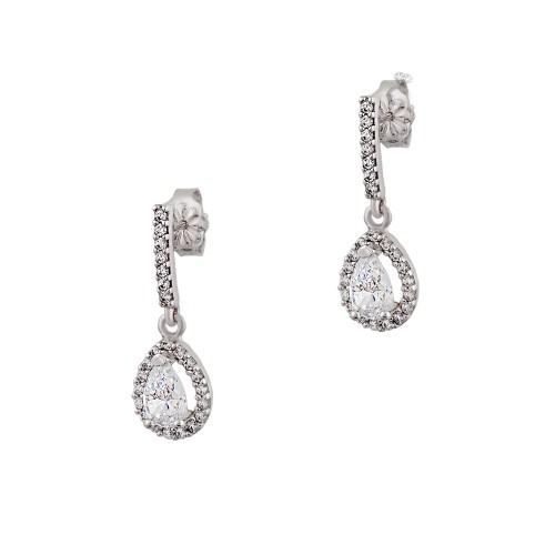 Σκουλαρίκια Ροζέτες Κρεμαστές