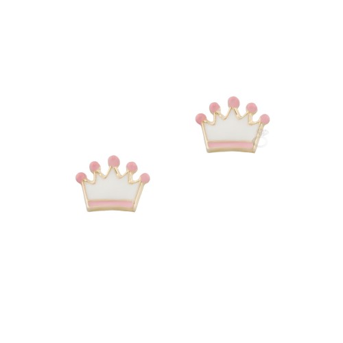 Σκουλαρίκια Παιδικά Κορώνες 9κ